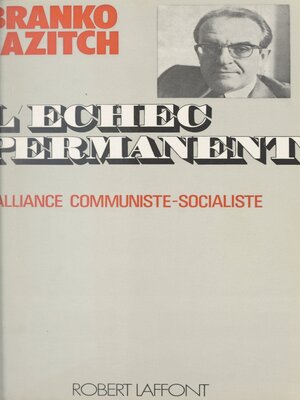 cover image of L'échec permanent